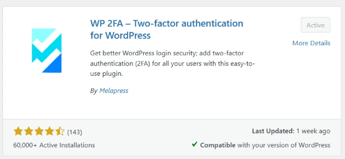 WordPress Security: Two Factor Authentication